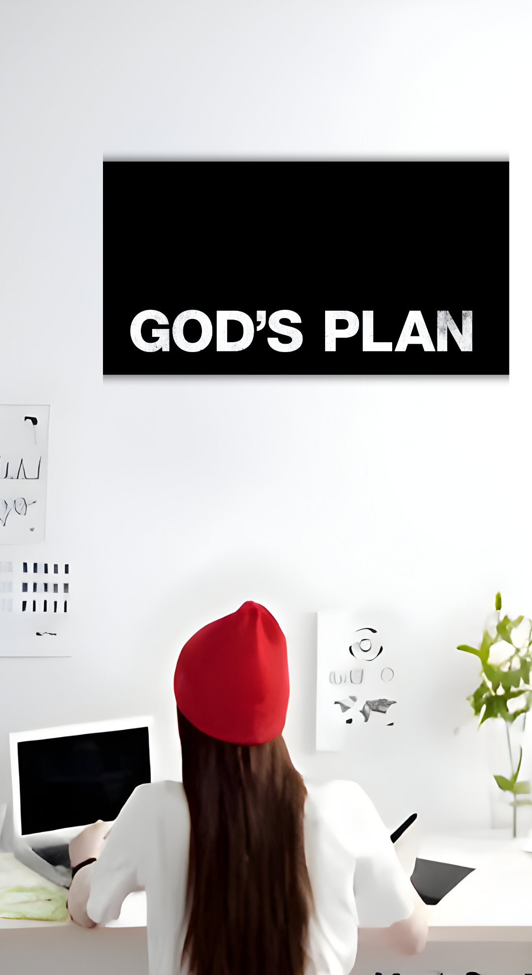 God's Plan Poster | Quotes | Luxury 87