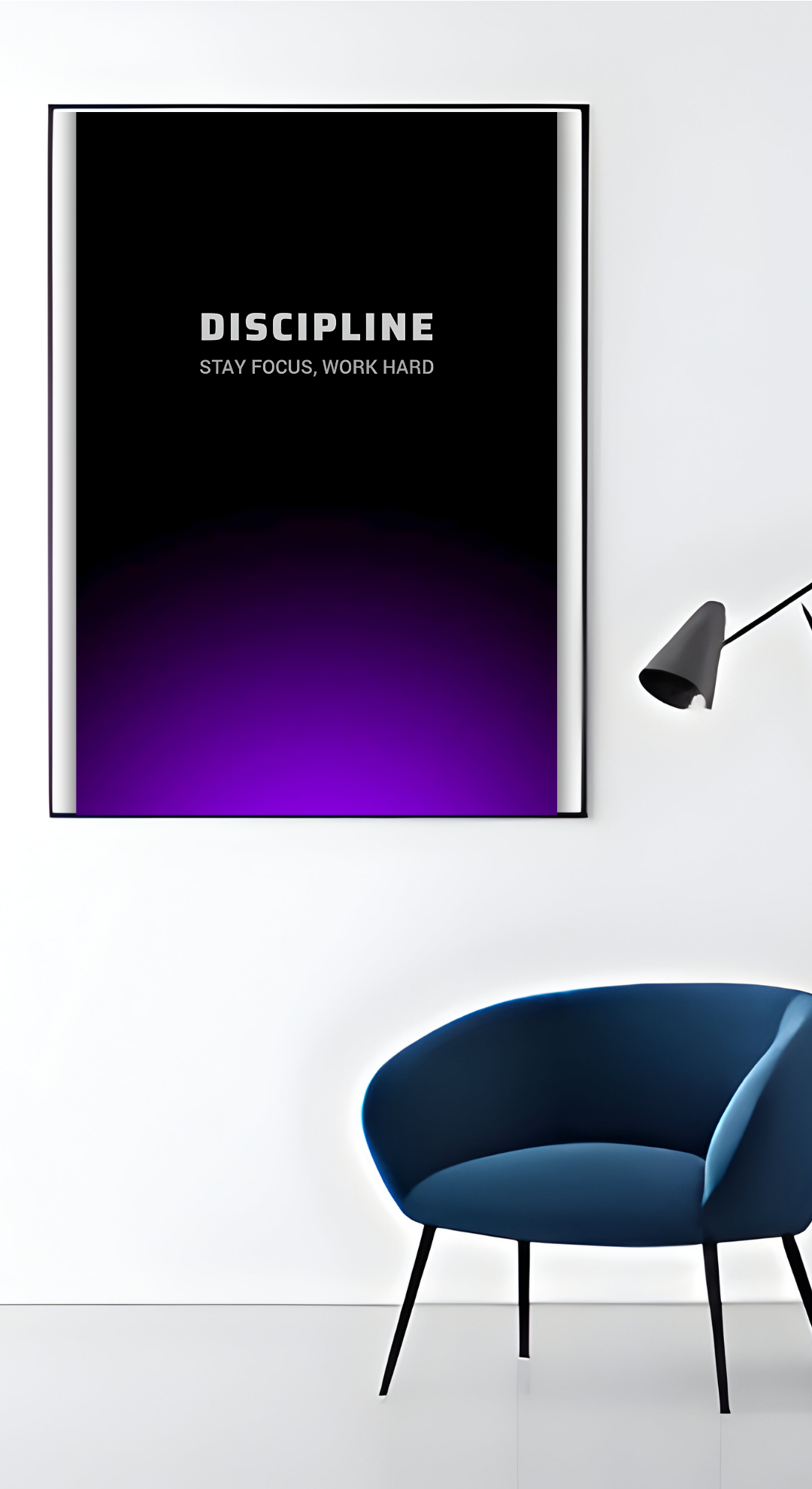 Discipline - Stay Focus, Work Hard Poster | Motivation | Quotes 19
