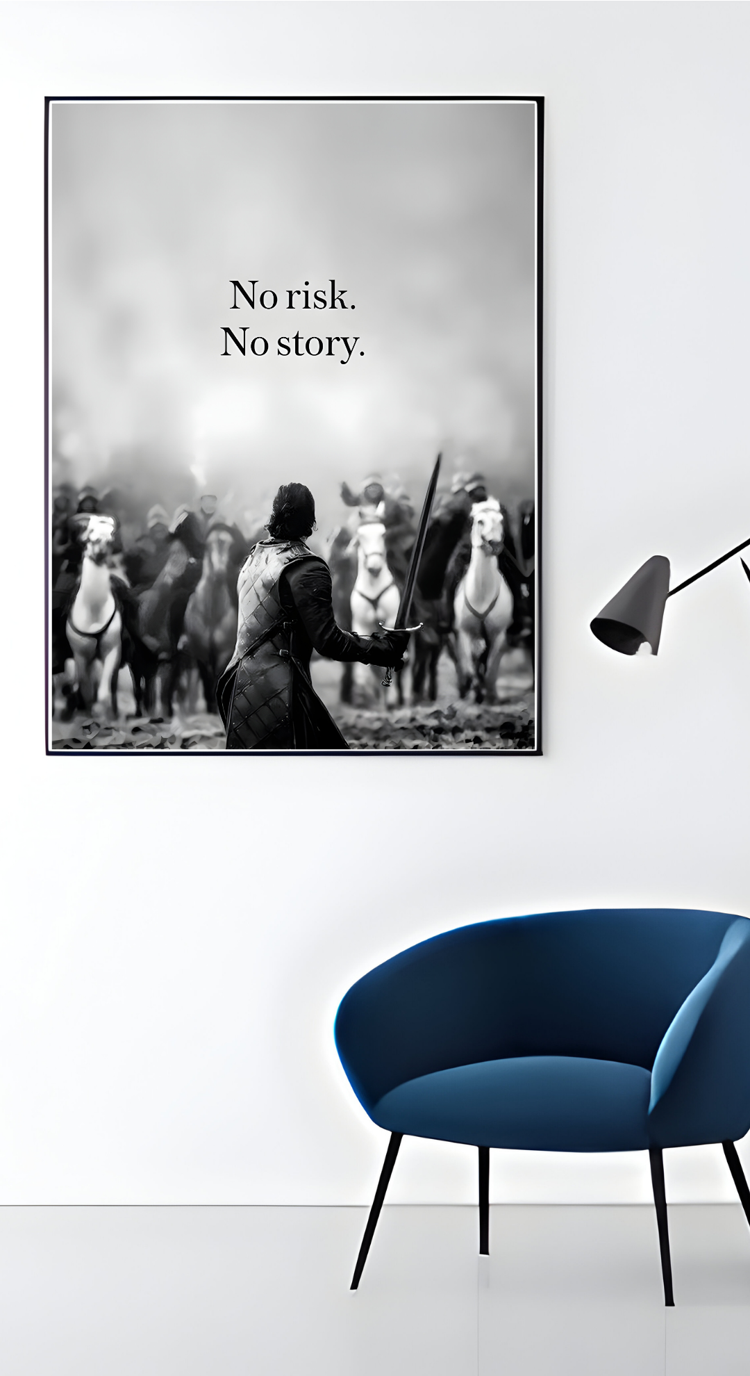 No Risk No Story Poster | 70