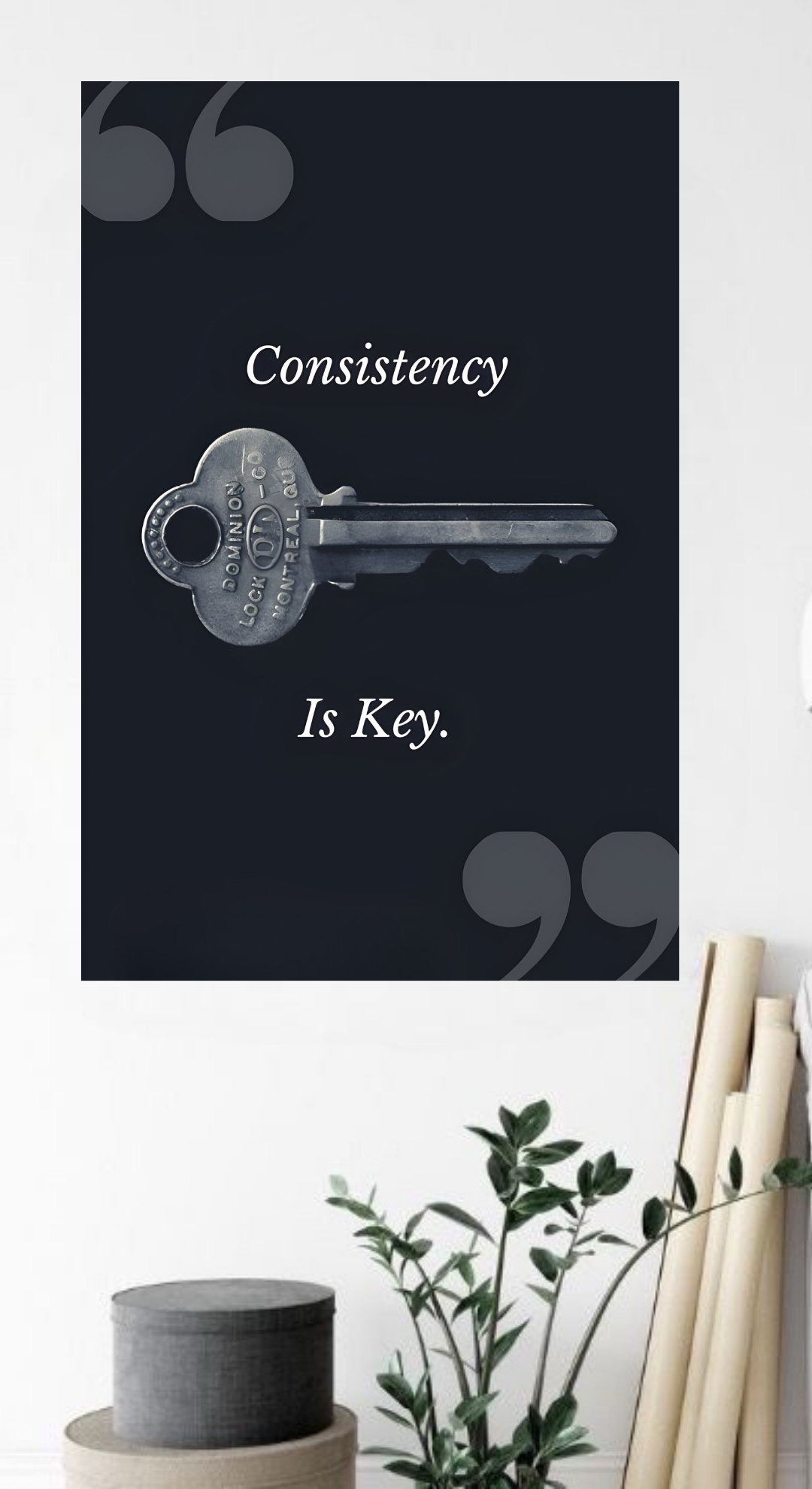Consistency Poster | 1