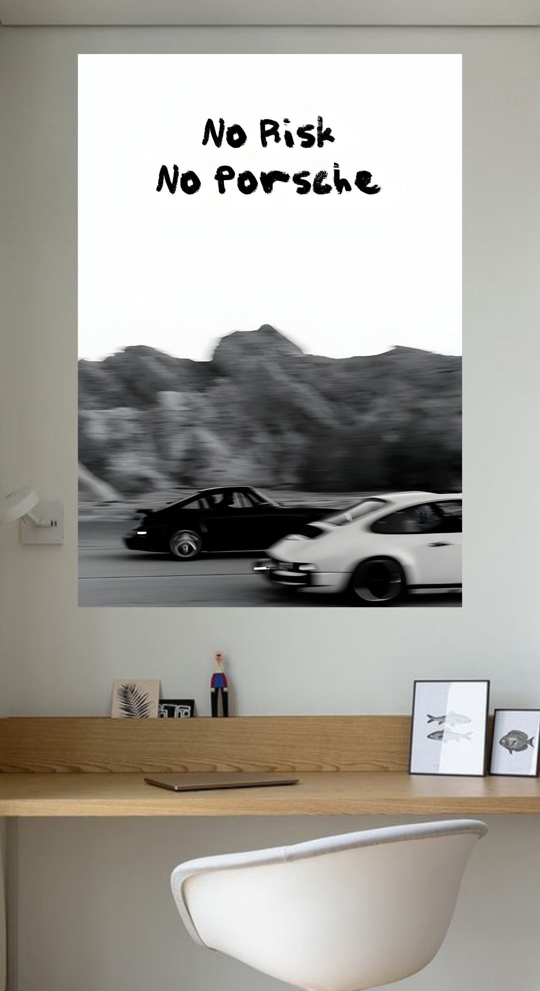 No Risk No Porsche Poster | 13
