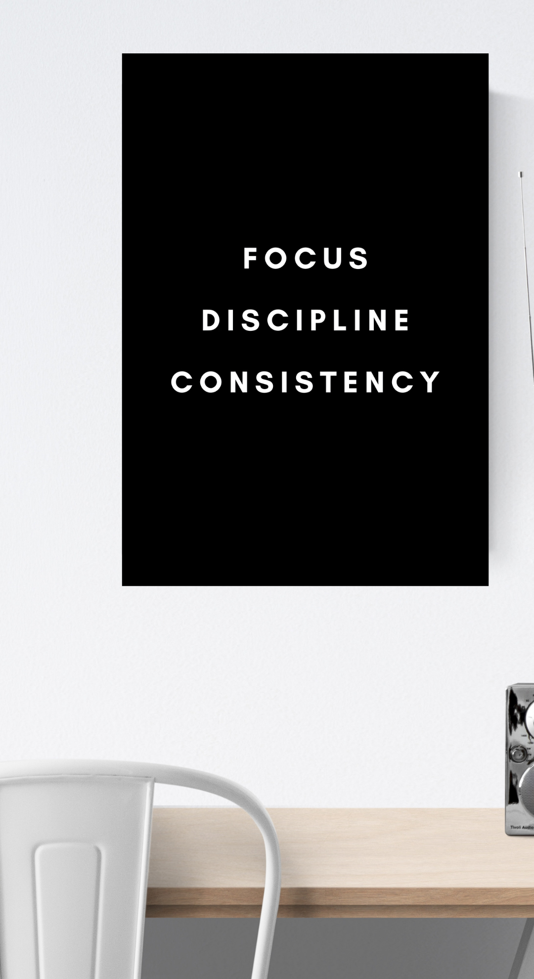 Focus Discipline Consistency Life Poster | 102