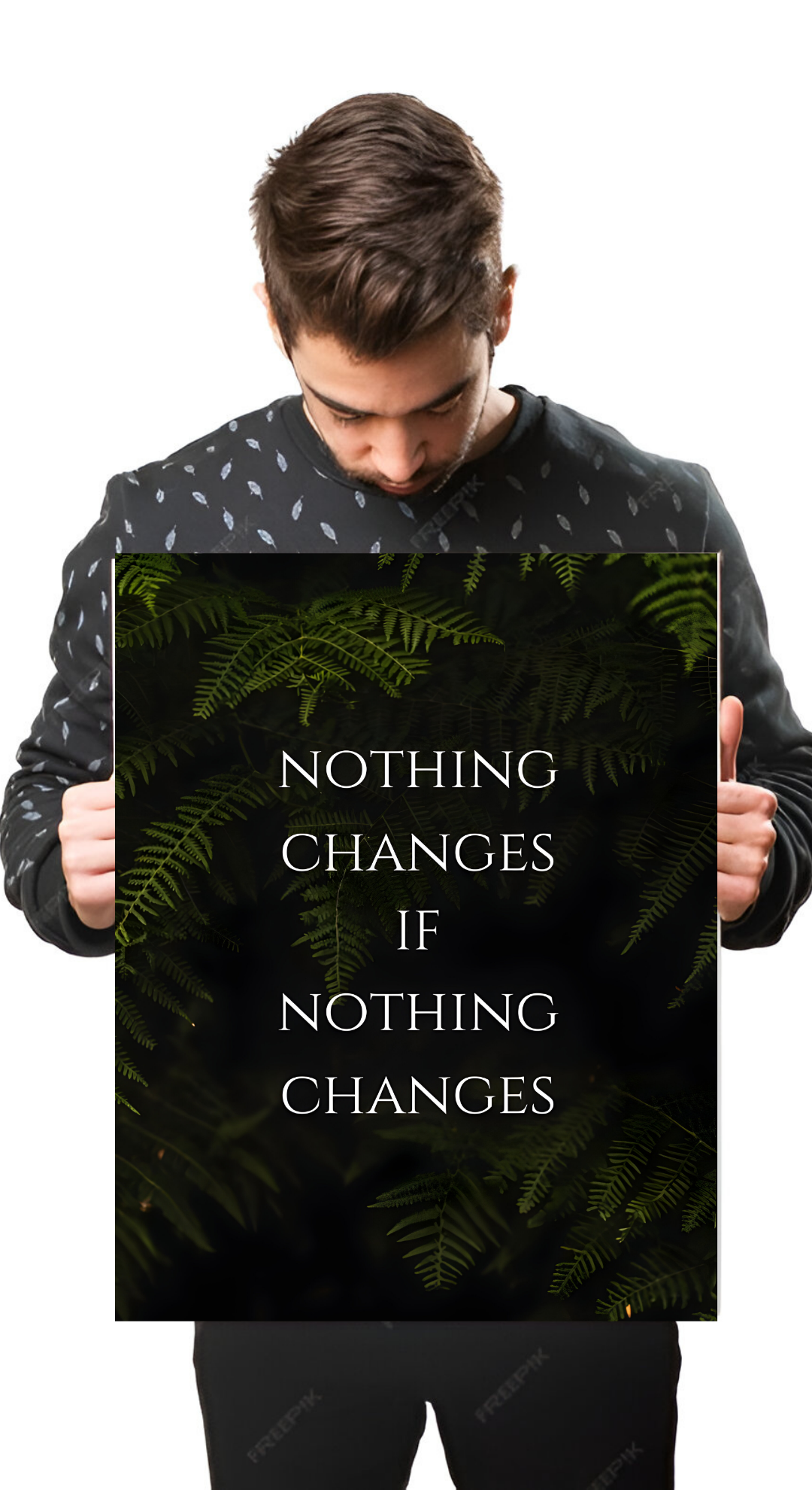 Nothing Changes If Nothing Changes Poster | 64