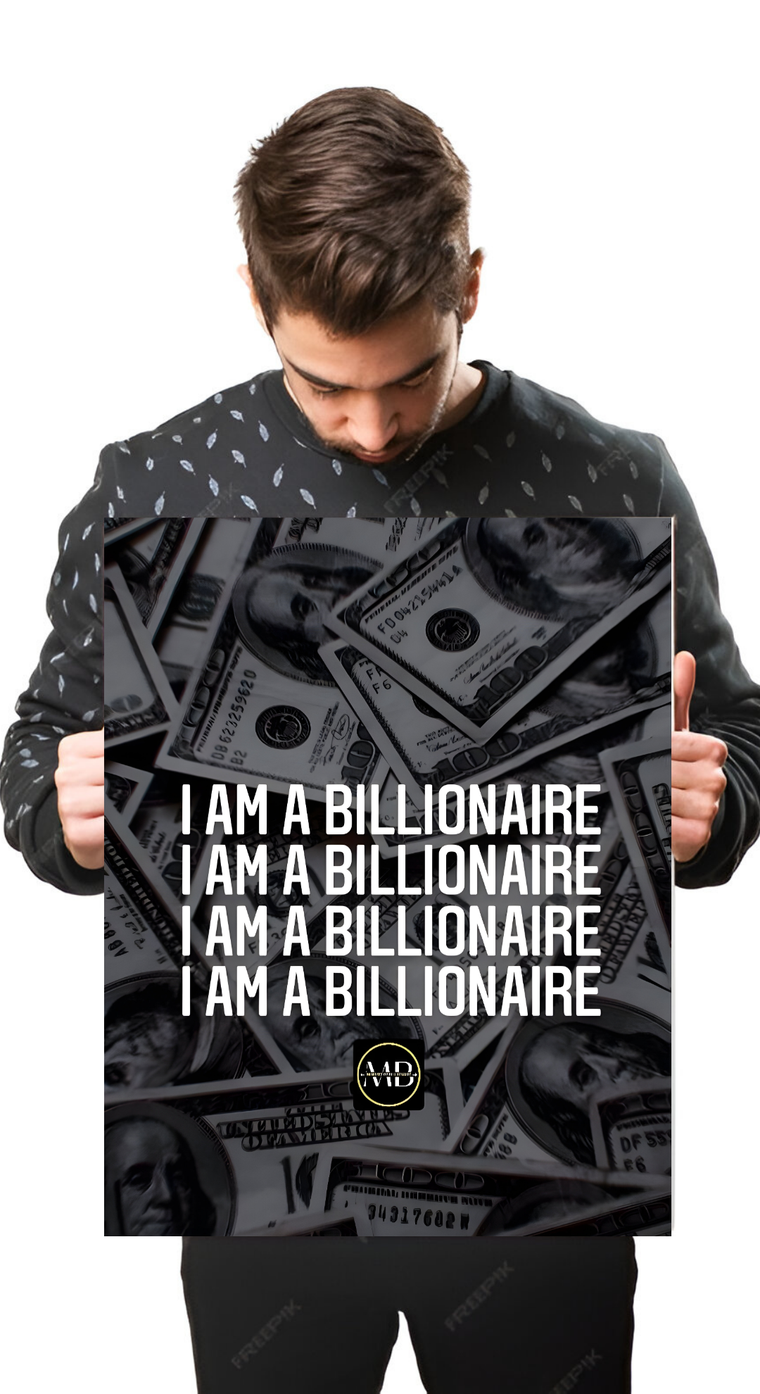 I Am A Billionaire Poster | 14