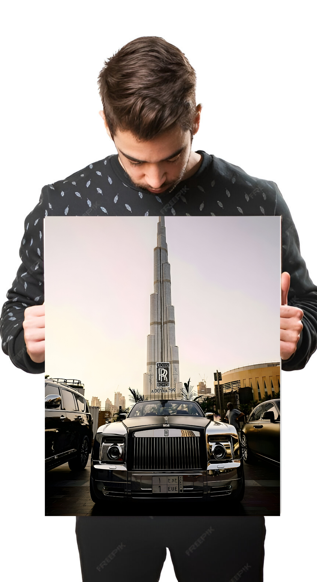 Rolls Royce Car Poster | 80