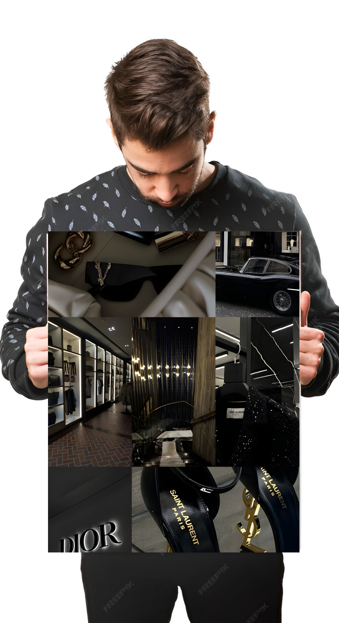 Luxury Life Collage Poster | 83