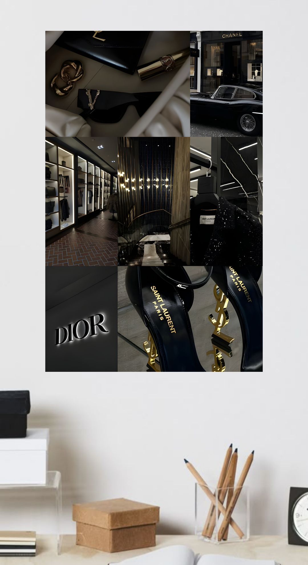 Luxury Life Collage Poster | 83