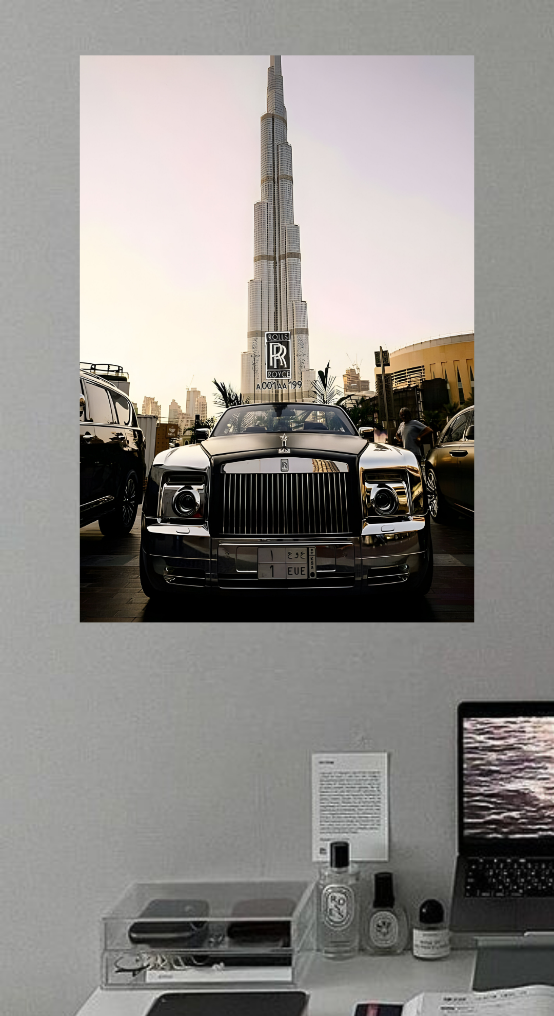 Rolls Royce Car Poster | 80